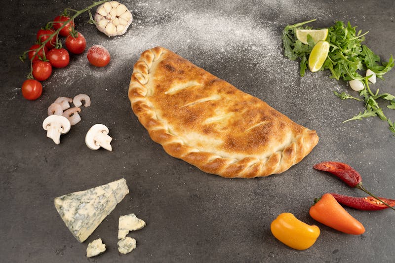 Classic calzone at Pizza factory