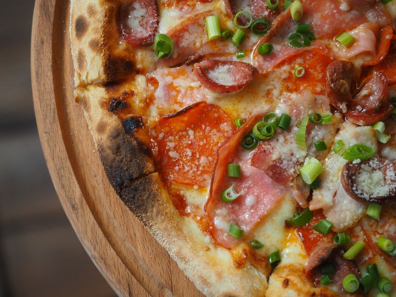 Meat lovers pizza